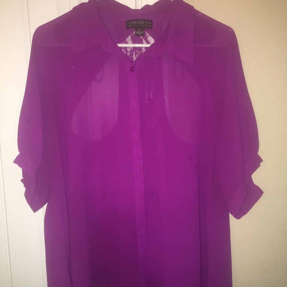 Fuchsia top